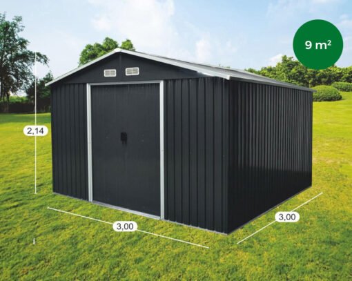 Galpon de Jardin Prefabricado Modelo Alfa 9