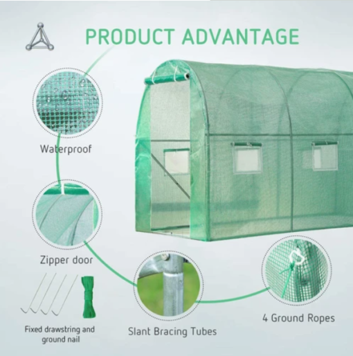 Invernadero túnel 3x5